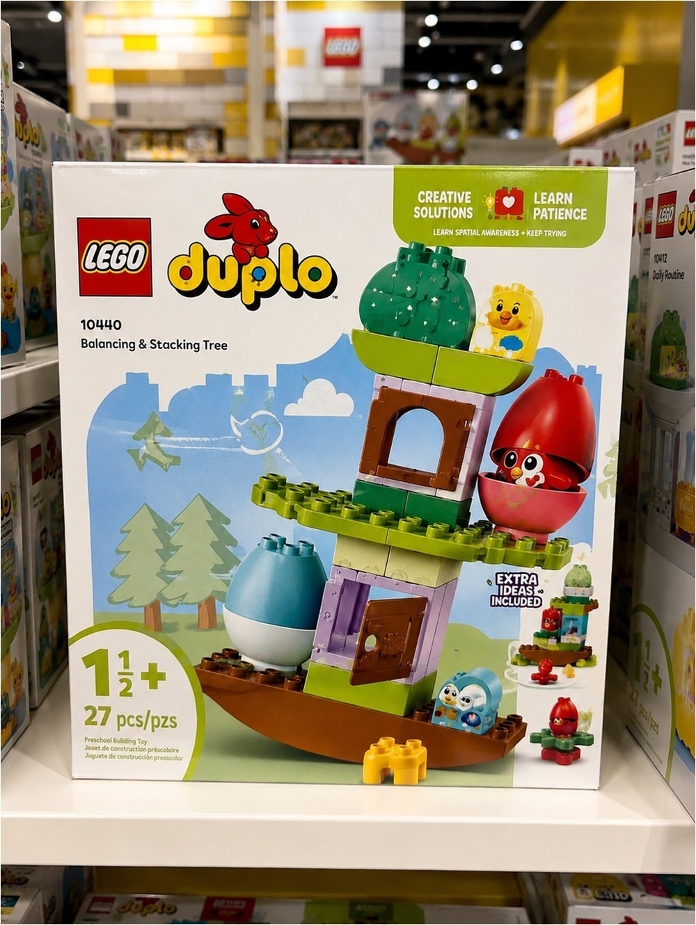 LEGO DUPLO 10440 Balancing & Stacking Tree Toddler Building Set NIB